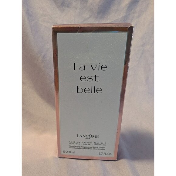 Lancome La Vie Est Belle Nourishing Fragrance-Body Lotion 6.7 Fl Oz